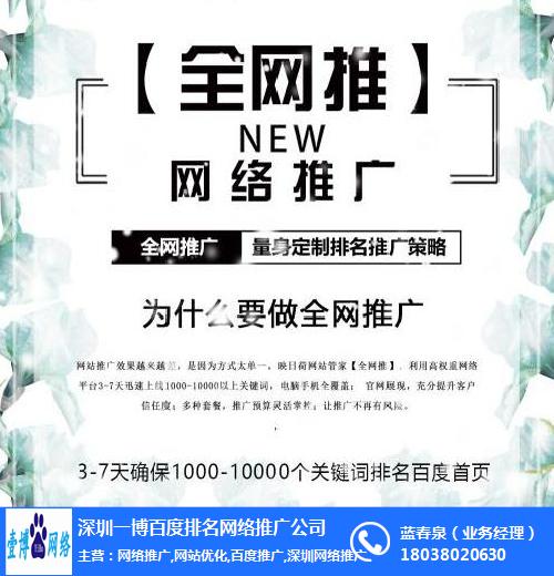 甘肅配件行業(yè)如何借力深圳一博網(wǎng)絡科技實現(xiàn)高效推廣